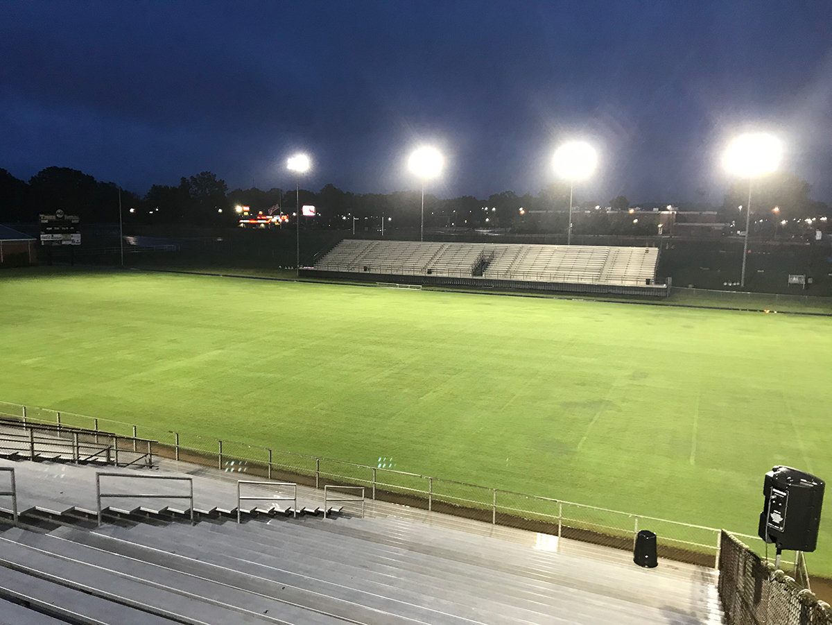 Football Field LED Broadcast White Lighting 2