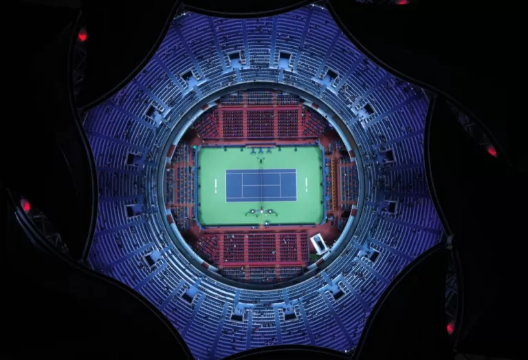 Rolex Tennis Arena Lighting